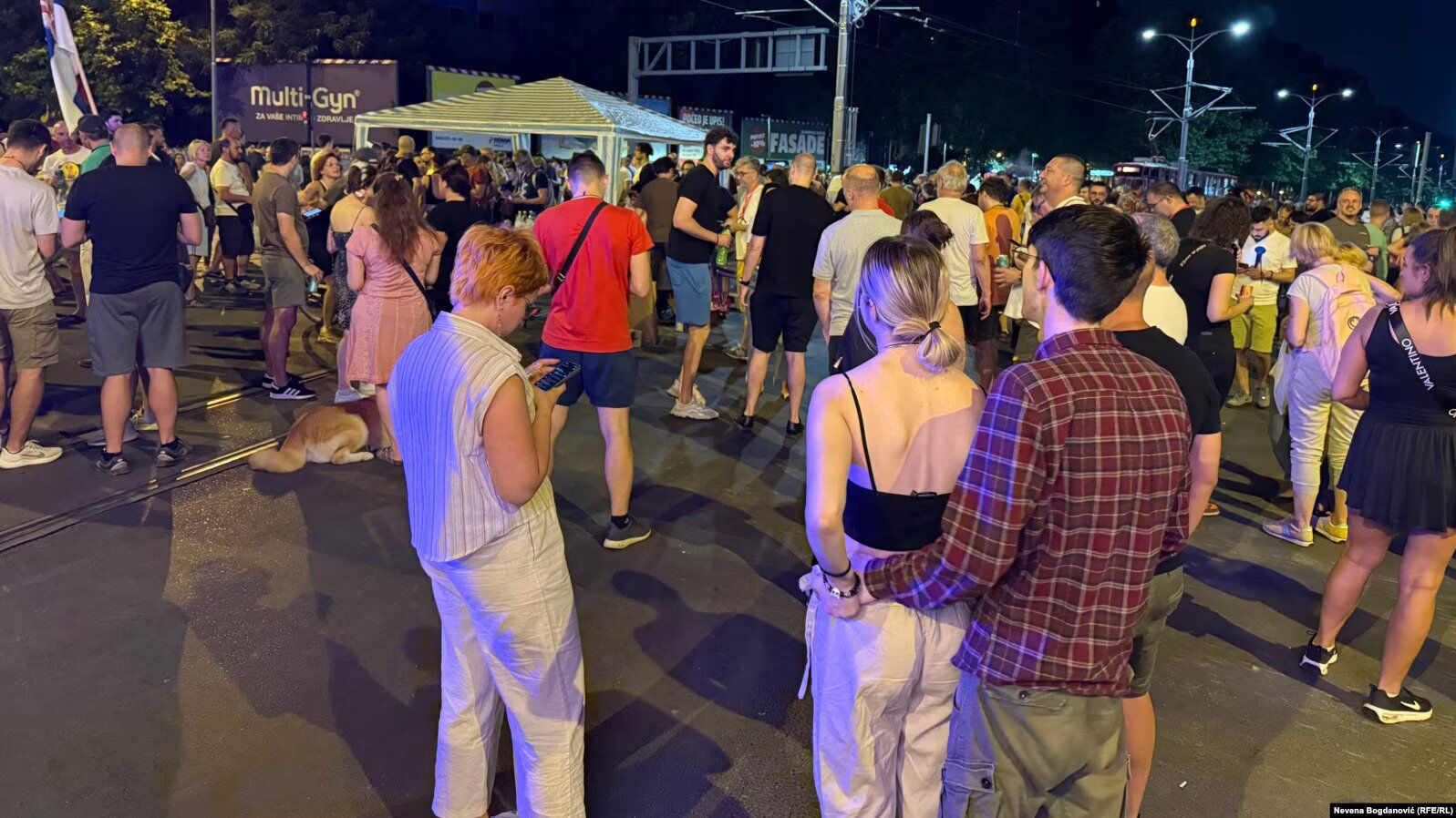 Протест в Белграде