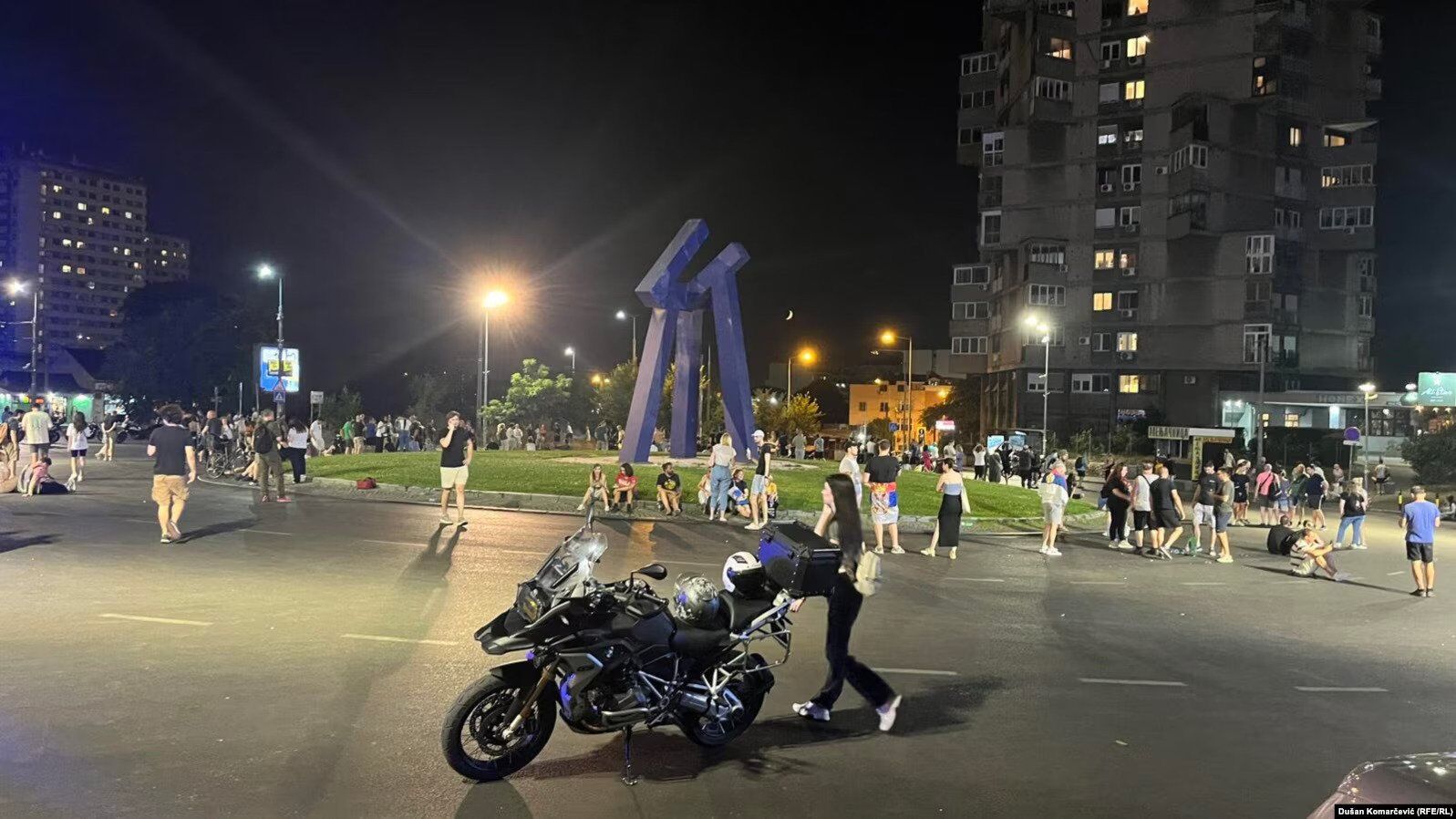 Протест в Белграде