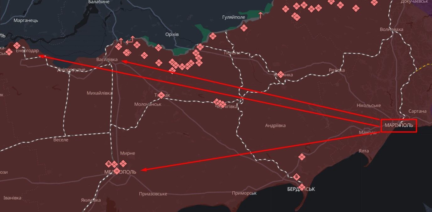 Маріуполь карта війни