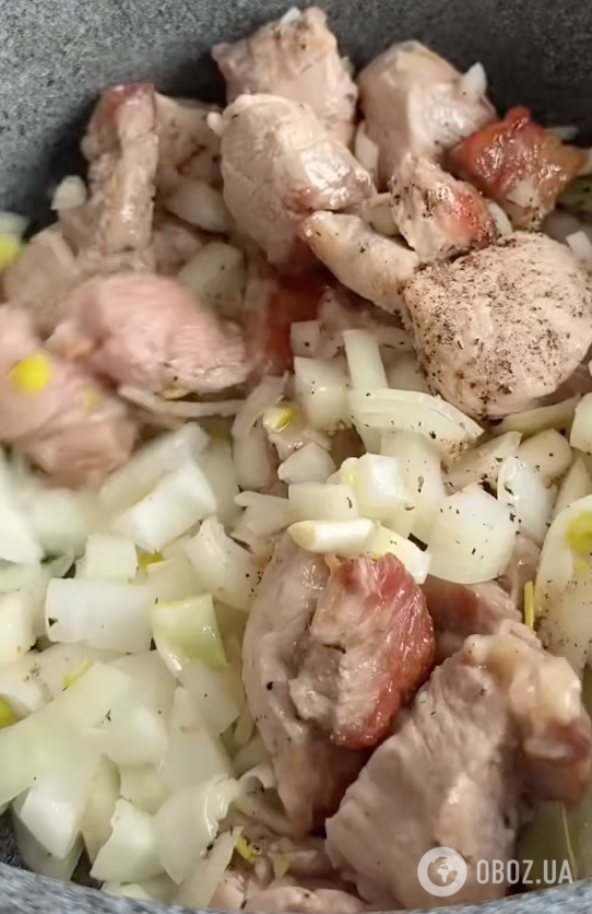 Мясо с луком