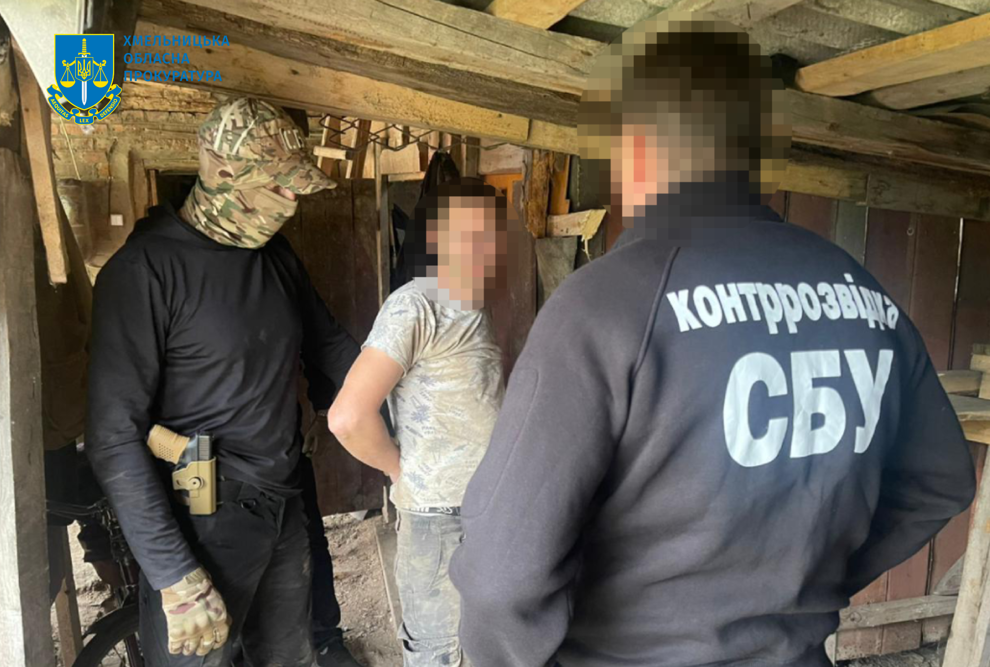 СБУ затримала агента ФСБ, який стежив за бойовими вильотами авіації ЗСУ на Хмельниччині. Фото