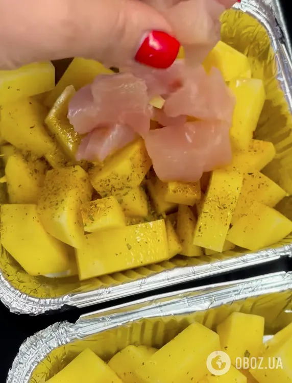 Картофель с филе