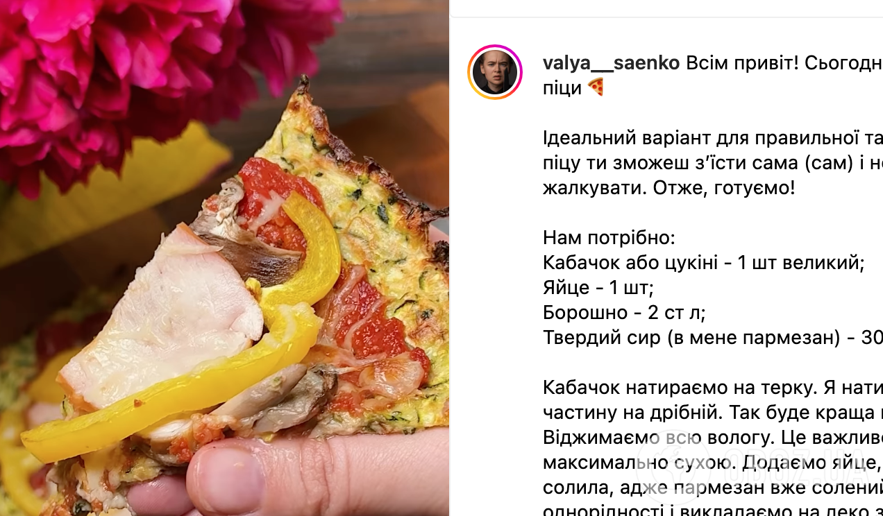 Рецепт пиццы