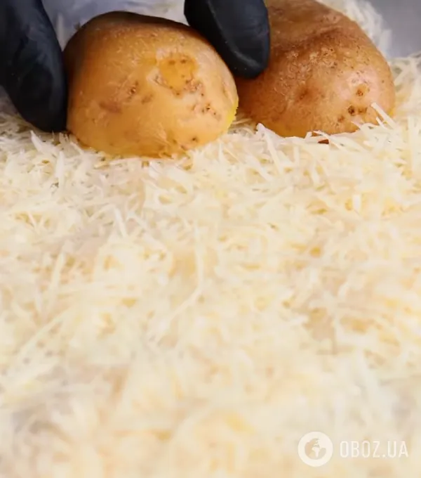 Приготовление блюда с сыром
