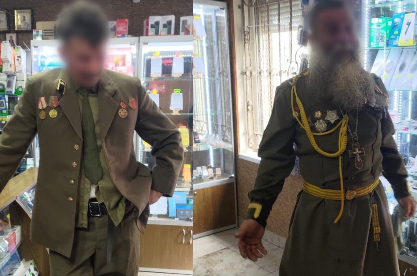 На Закарпатті повідомили про підозру попу УПЦ МП, який розгулював вулицями у формі солдатів Червоної армії. Фото