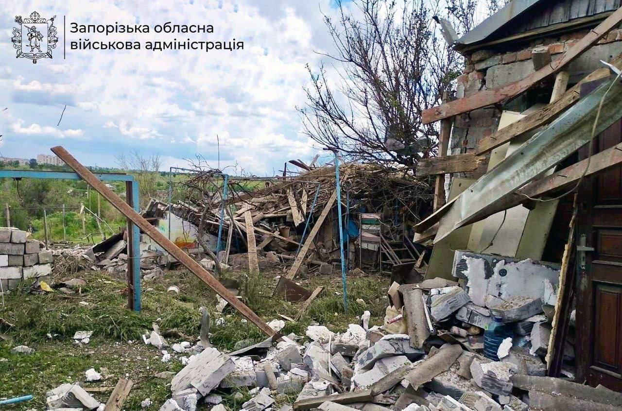 Атаки РФ на Запорізьку область qzdiexideqiqtzrz