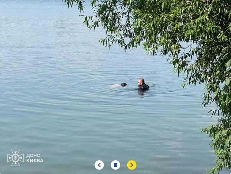 В Киеве на Троещине в озере Алмазное обнаружили тело мужчины. Подробности трагедии и фото
