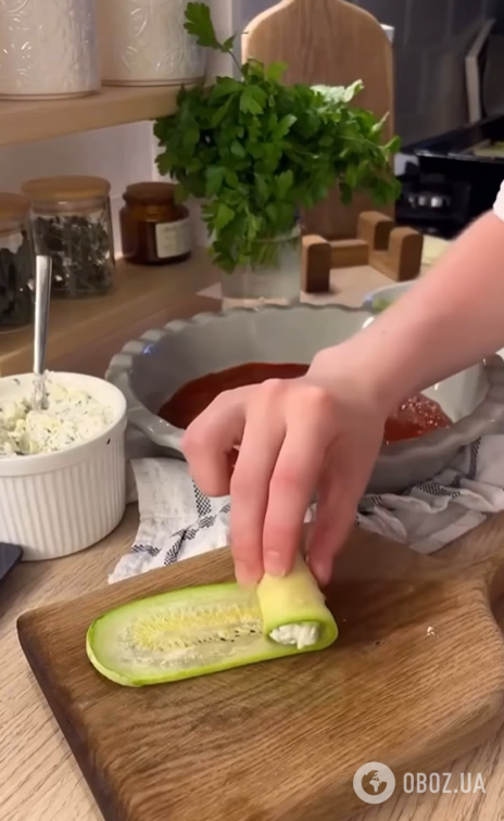 Вкусные рулетики из кабачка на ужин: готовятся в духовке