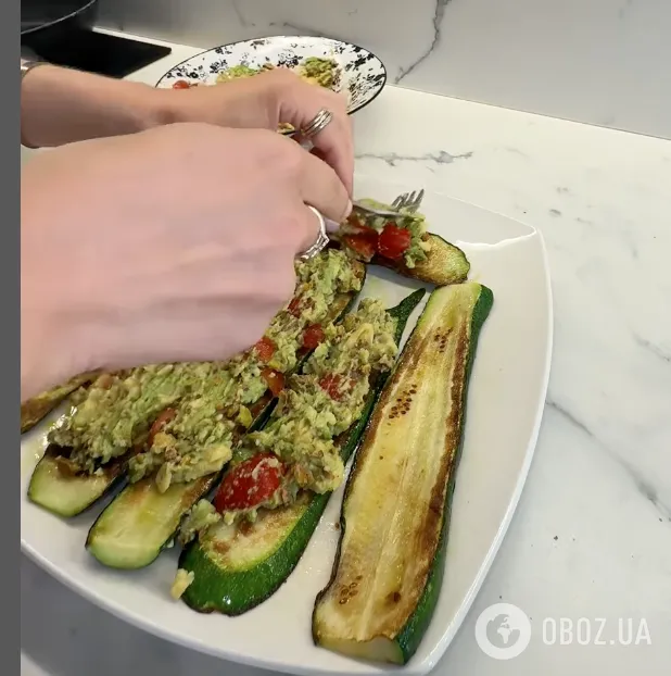 Вкусная закуска из кабачков