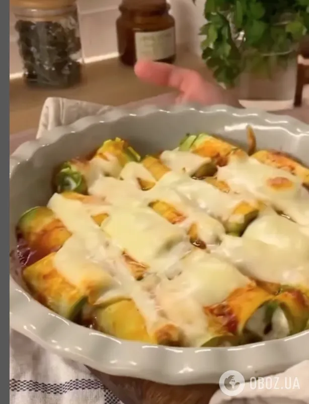 Запеченные кабачки