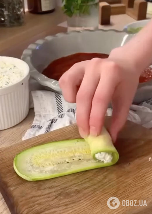 Кабачки с начинкой