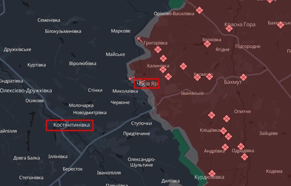 Часів Яр – Костянтинівка