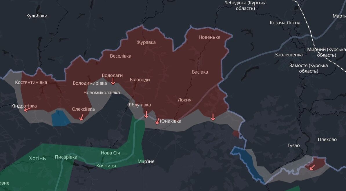 Наступ на Сумщину