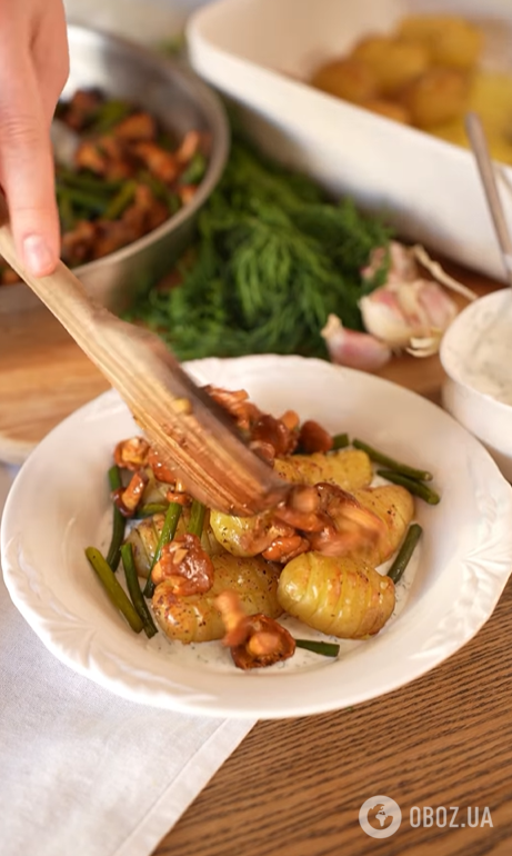 Самый вкусный молодой картофель с лисичками: коронное блюдо для вашего праздничного стола этим летом