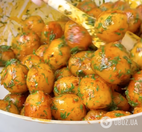 Готовый картофель