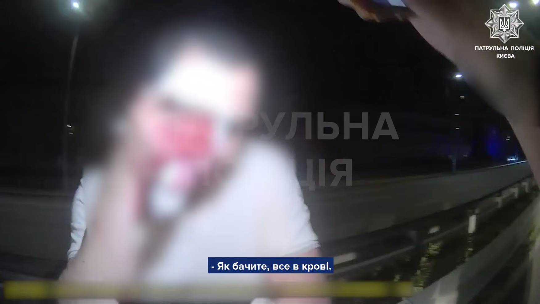Черговий удар по цивільних: у поліції опублікували кадри російської атаки на Київ. Відео