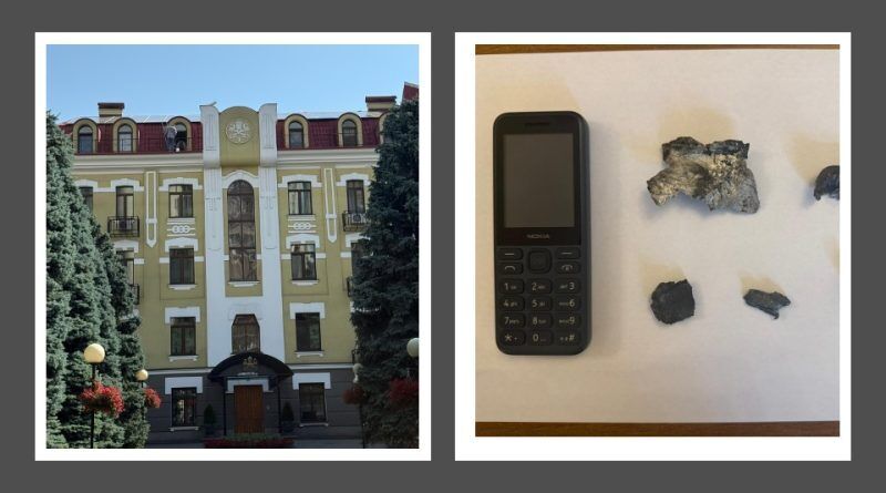 У Києві внаслідок російського обстрілу зазнало пошкоджень посольство Ватикану. Фото