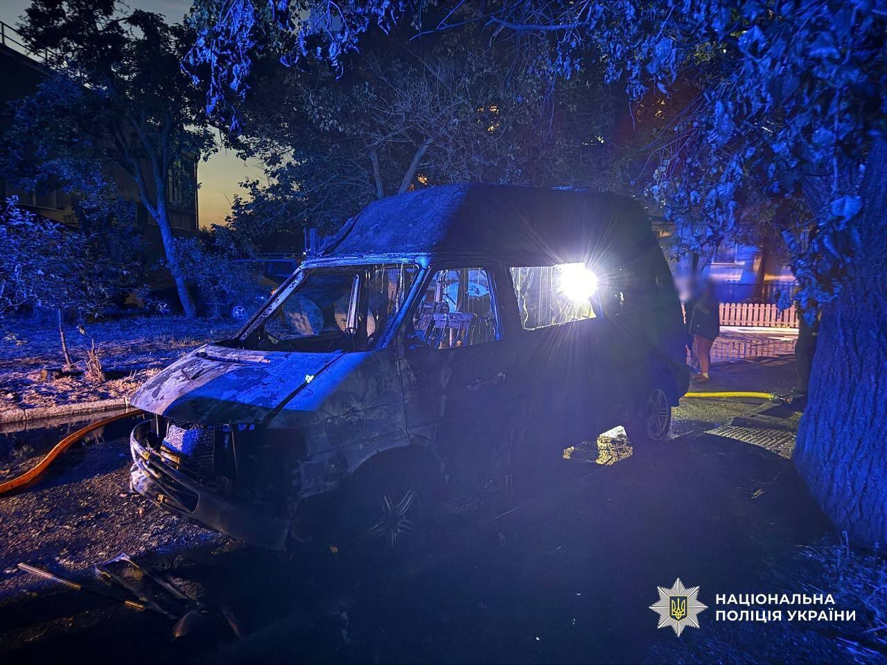 Поджоги авто военных