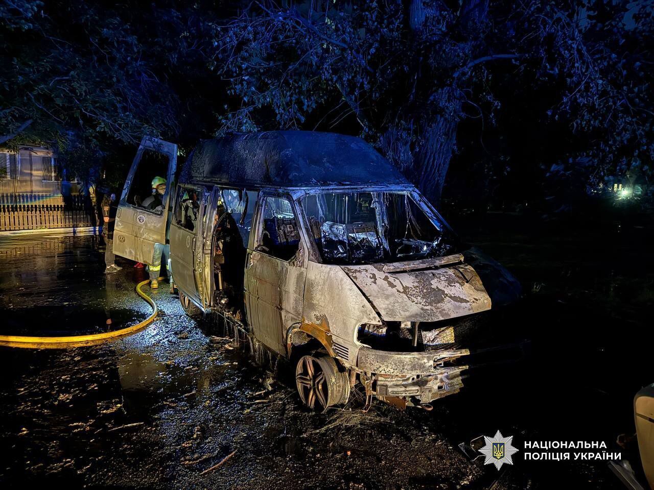 Поджоги авто военных