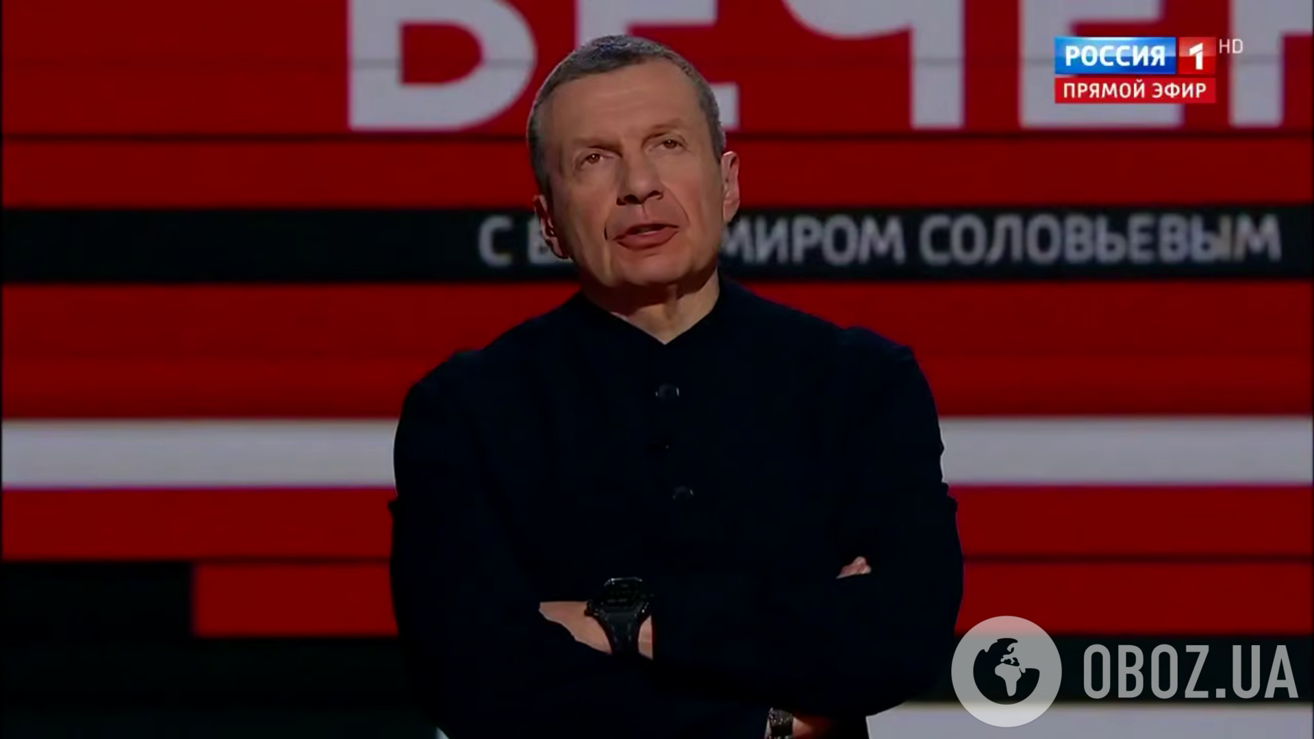 "Отправьте туда 300 тыс. человек": пропагандист Соловьев размечтался о захвате Запорожья. Видео