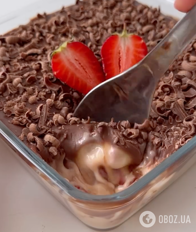 Десерт без теста