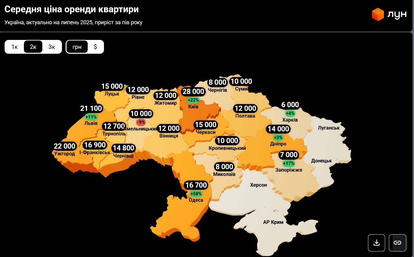 Стоимость аренды квартир резко выросла