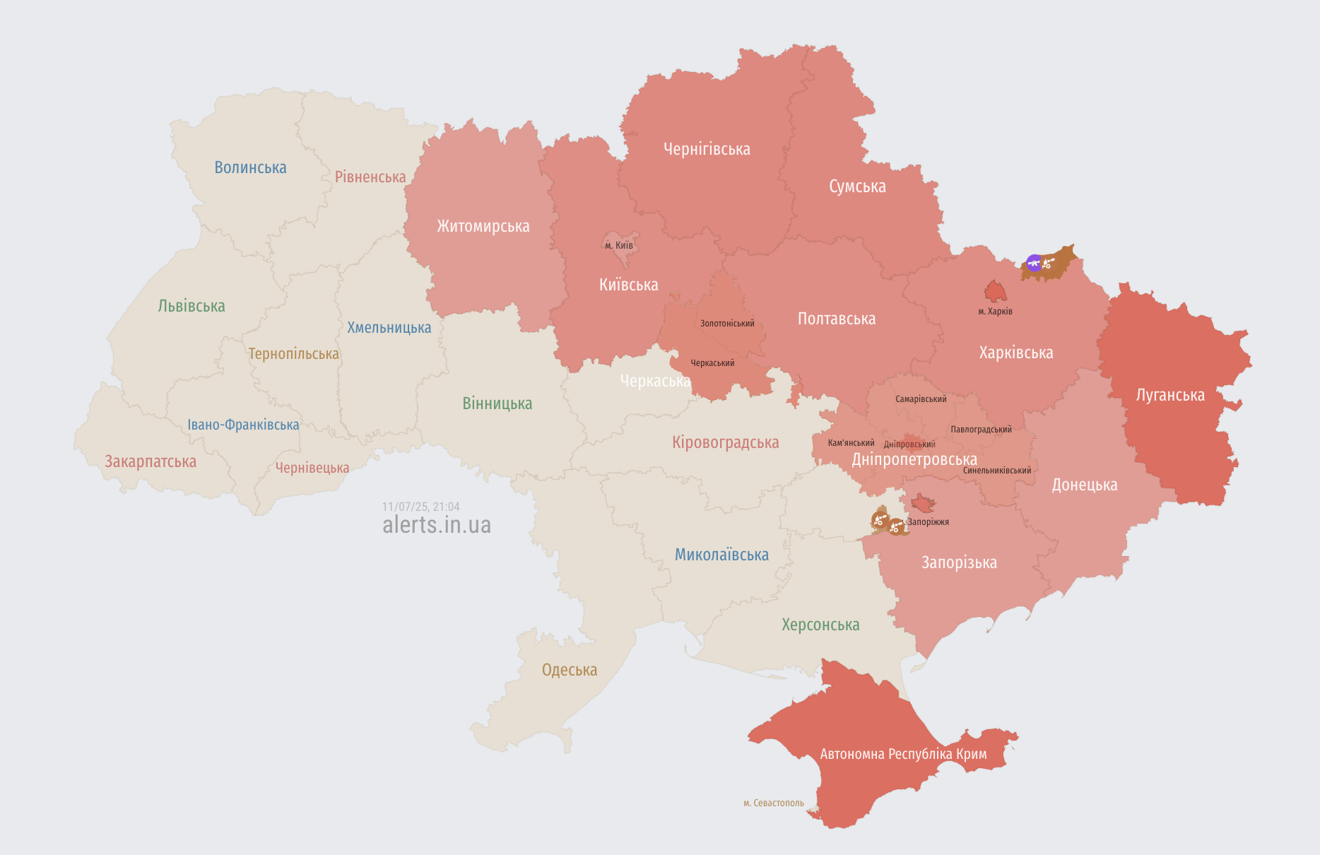 Під основним ударом були Львів, Луцьк, Харків і Чернівці: Росія атакувала Україну дронами й ракетами, є загиблі. Фото, відео та всі подробиці