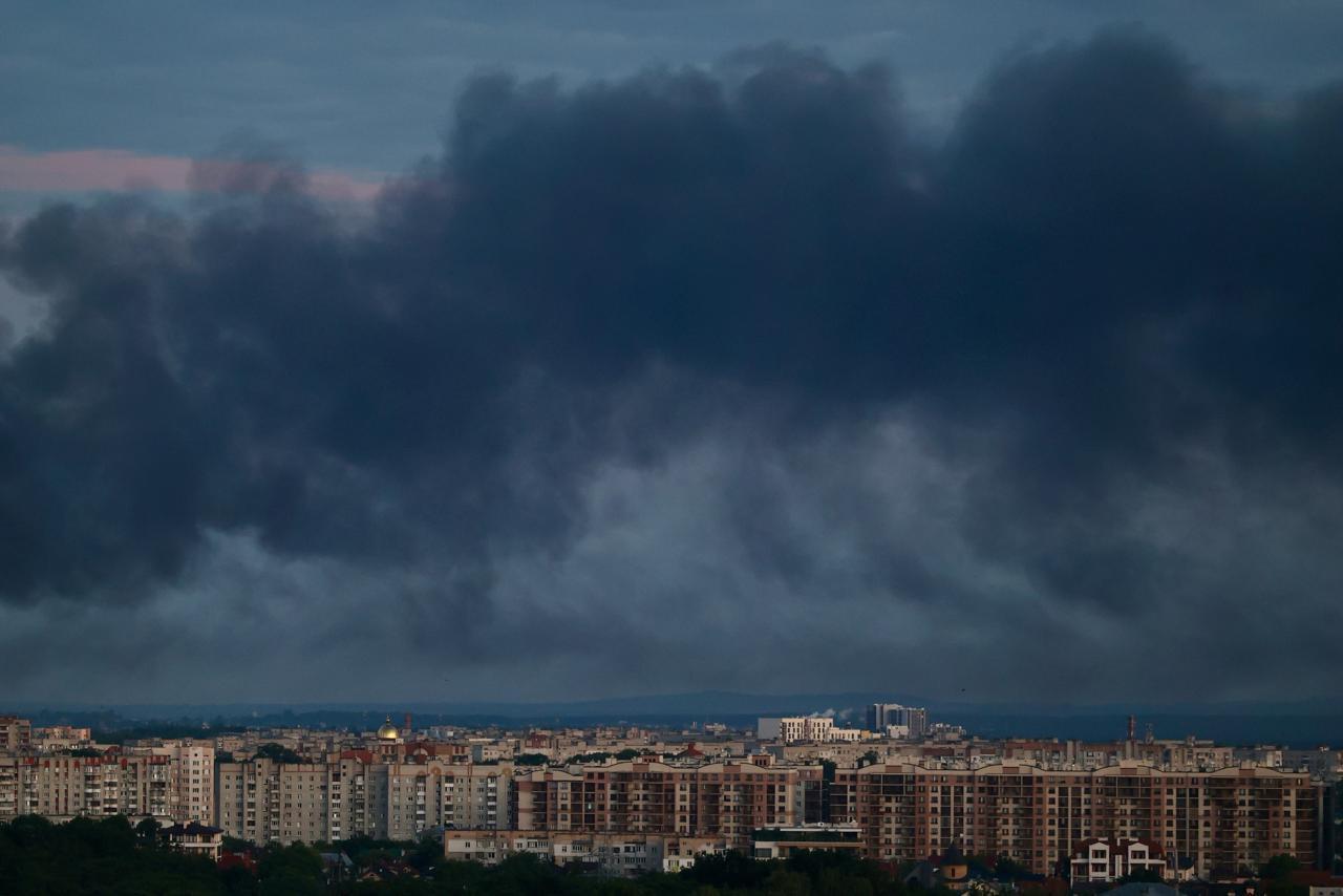 Унаслідок російської атаки на Львів пошкоджено три корпуси Львівської політехніки. Відео