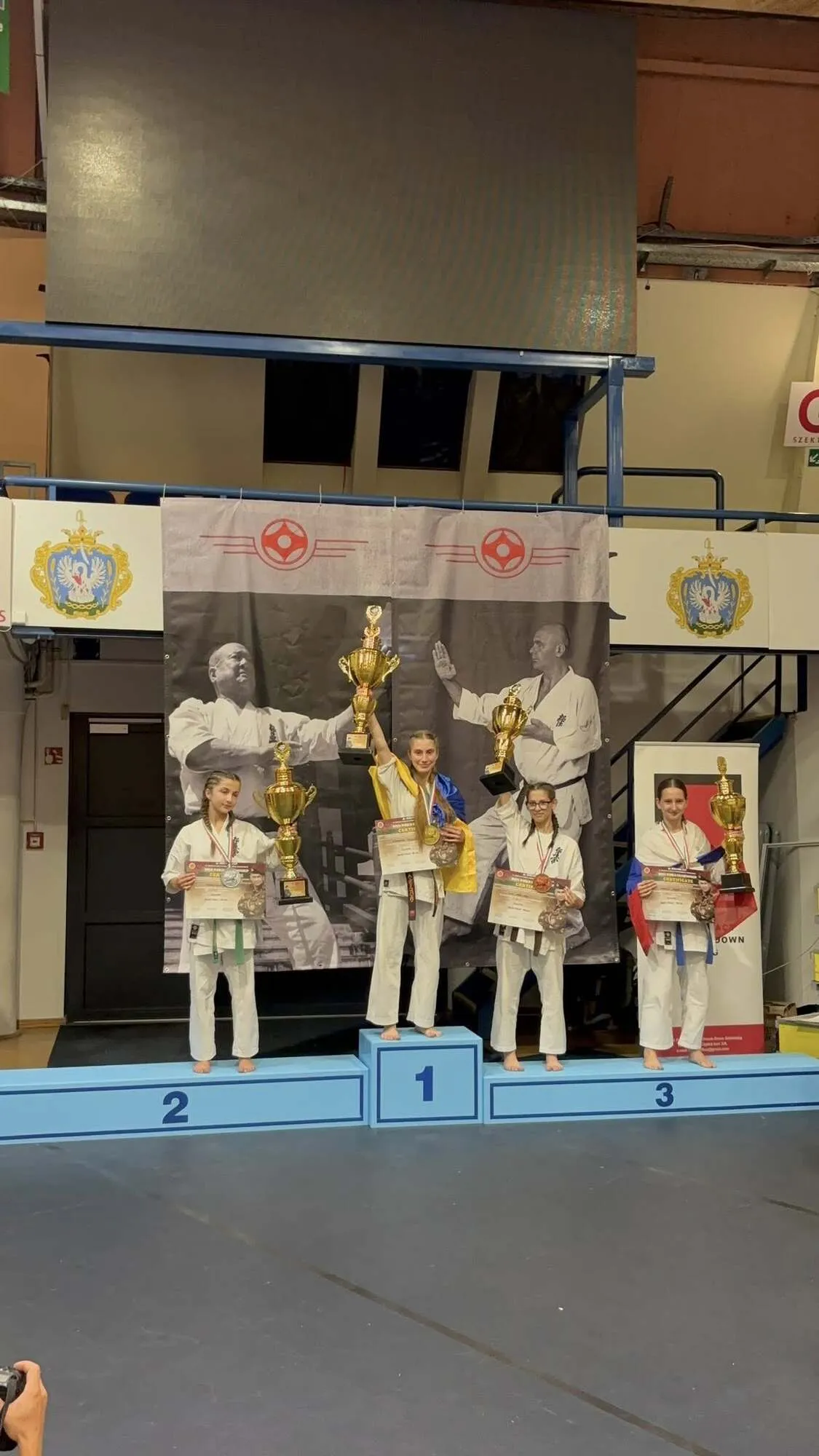 Переселенка з Херсона виграла для України чемпіонат світу з карате. Фотофакт