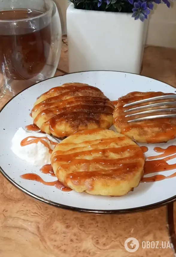 Готовые сырники