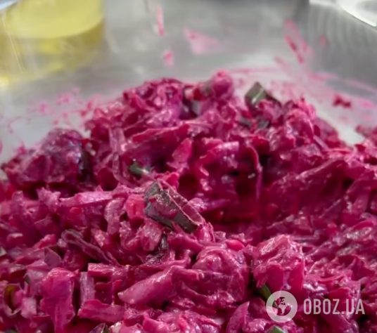 Салат из свеклы