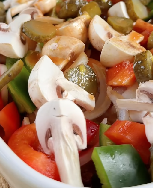 Овощи с мясом