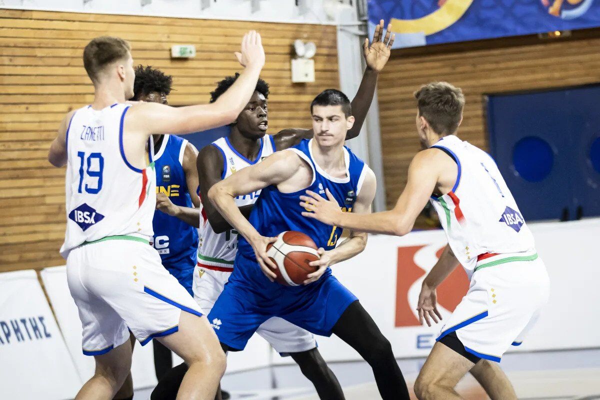 Україна програла Італії в третьому матчі Євробаскету-2025 U-20