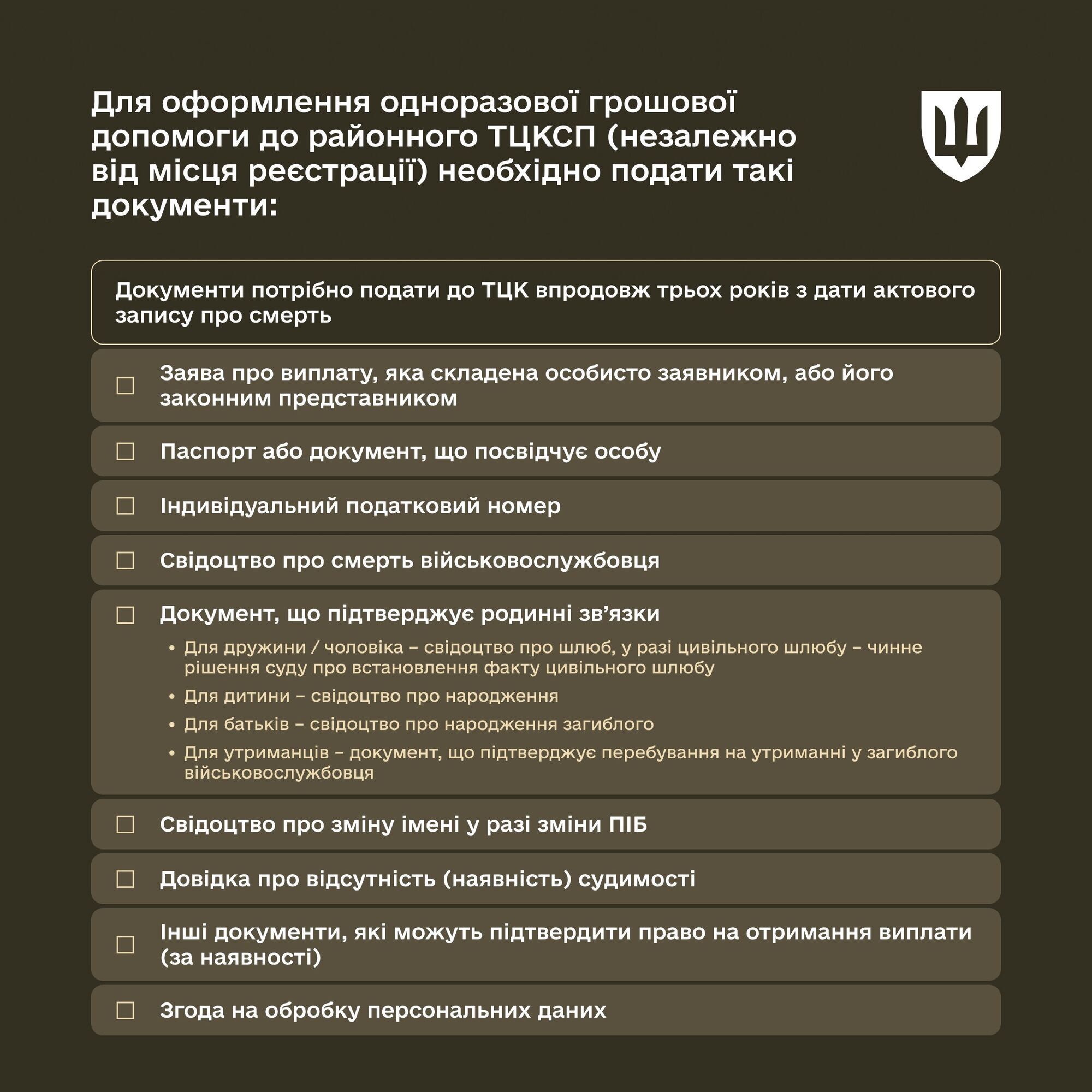 Як родинам загиблих захисників оформити виплати: інструкція Міноборони