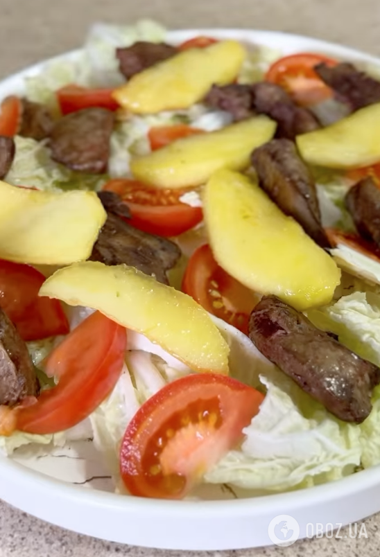 Приготовление салата