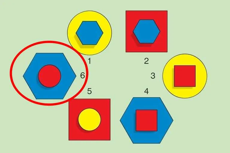 Какая фигура неправильная? Головоломка для самых умных