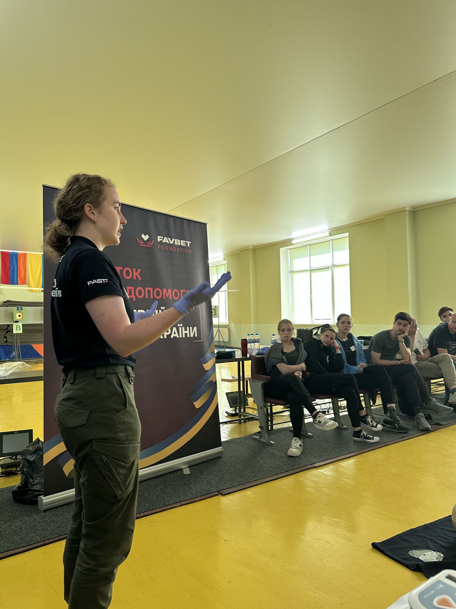 Favbet Foundation и FAST провели в Виннице тренинг по домедицинской помощи для сборной Украины по пулевой стрельбе