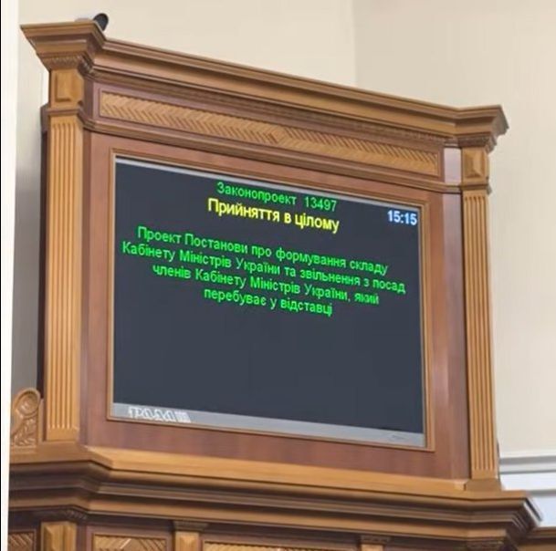 Постанова про призначення нового складу Кабміну