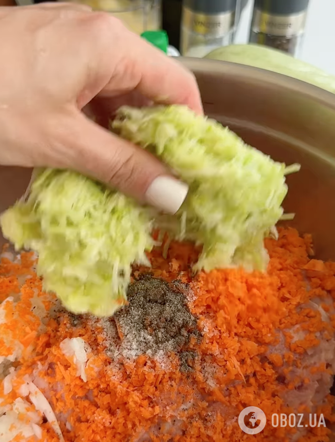 Кабачок для котлет