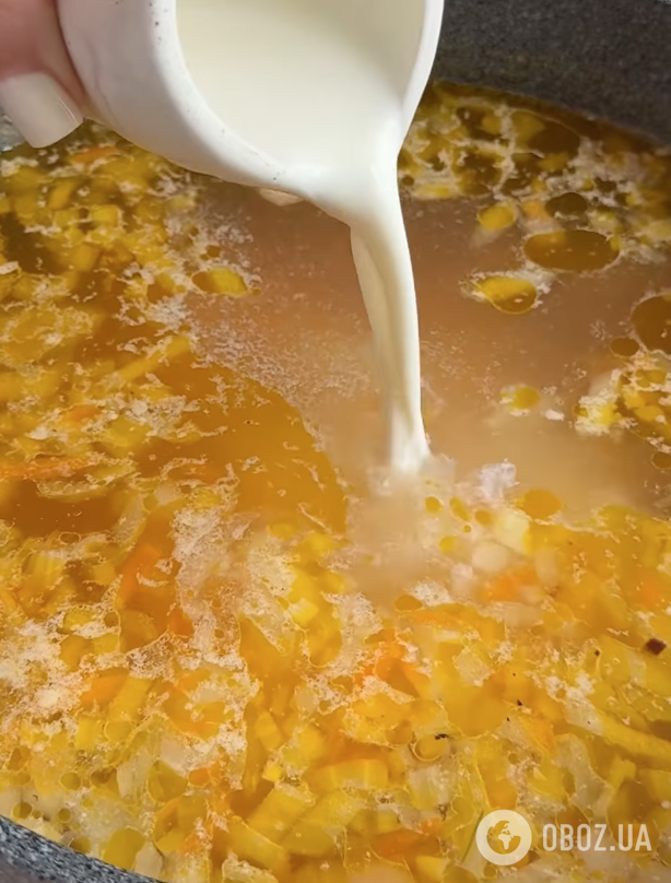 Приготовление супа