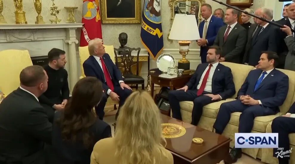 Спор Трампа и Зеленского
