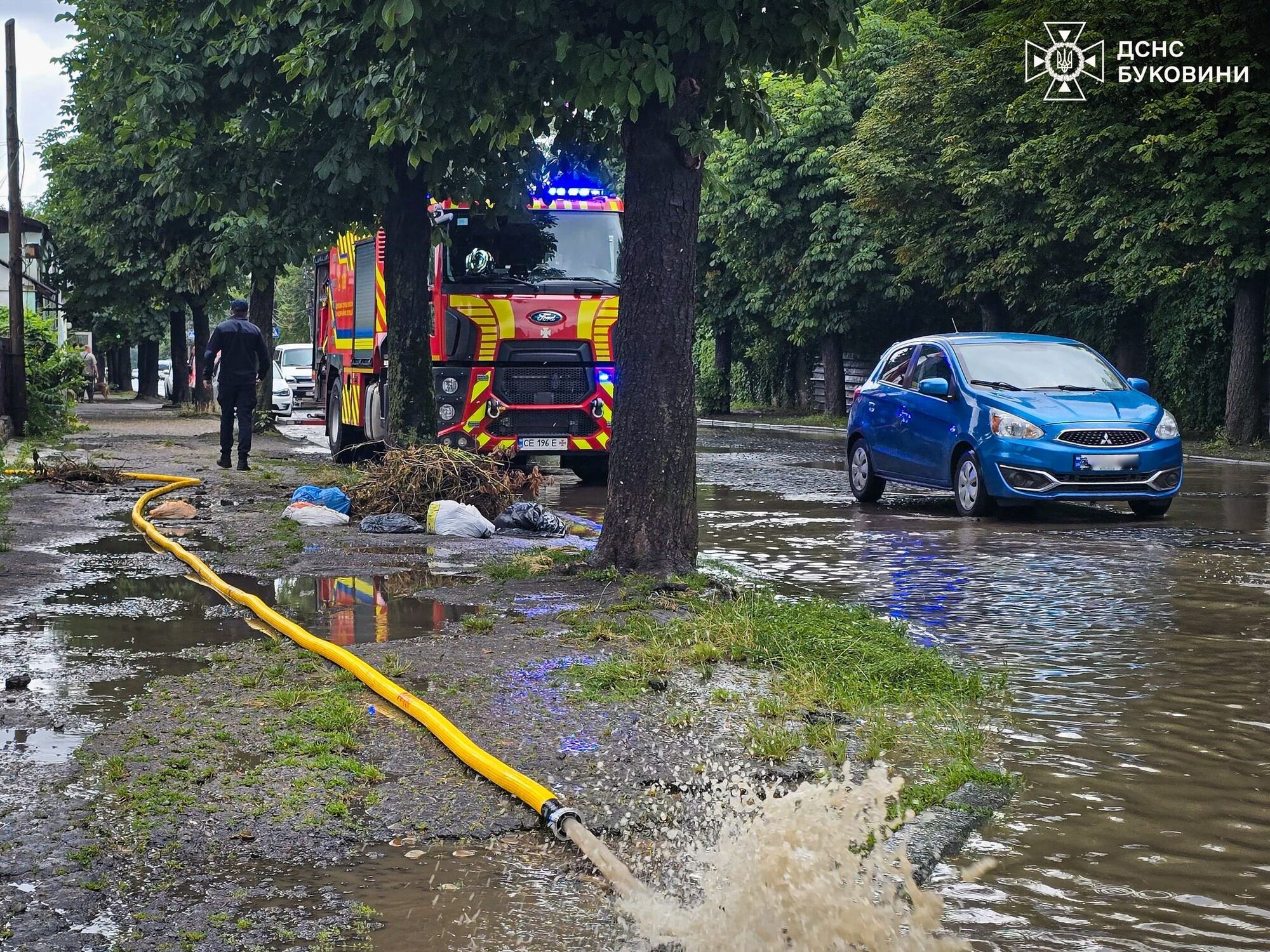 Дороги размыты, в реках повышается уровень воды: в Карпатах бушует непогода. Видео