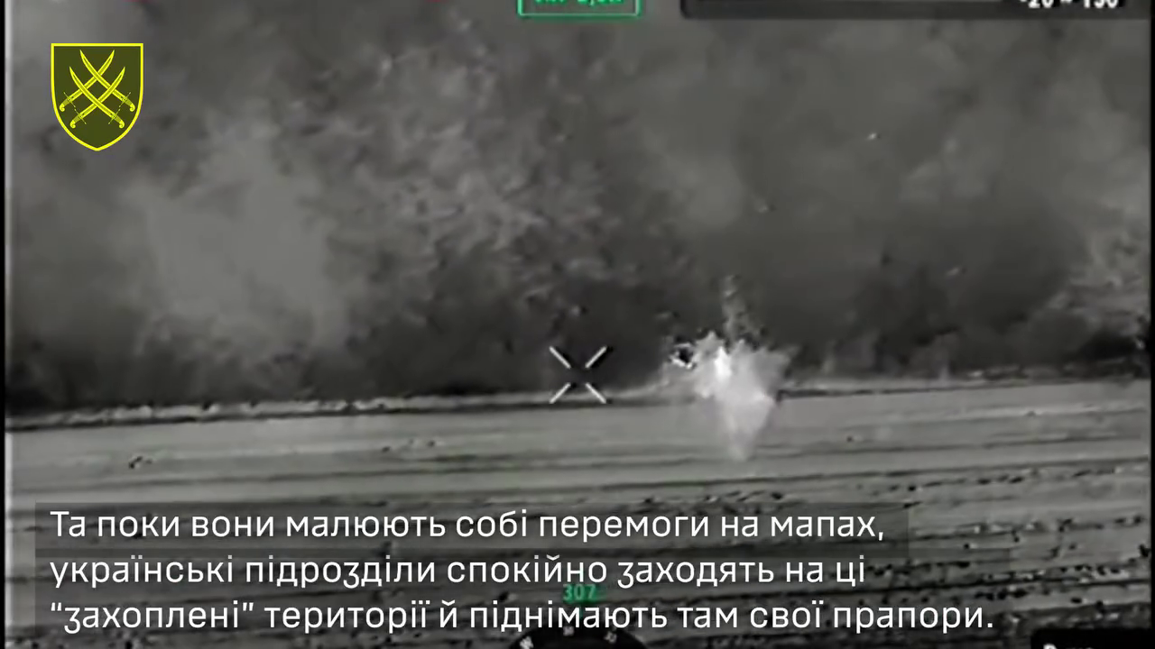 Українські військові підняли бойові прапори над селами Ялта та Воскресенка, про захоплення яких заявляла РФ. Відео