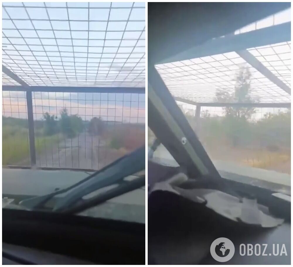 Украинский бронеавтомобиль "Новатор" выдержал удар вражеского FPV-дрона и спокойно продолжил движение. Видео
