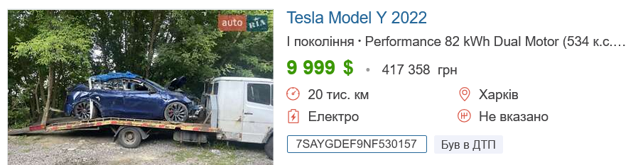 Скільки коштує бита Тесла