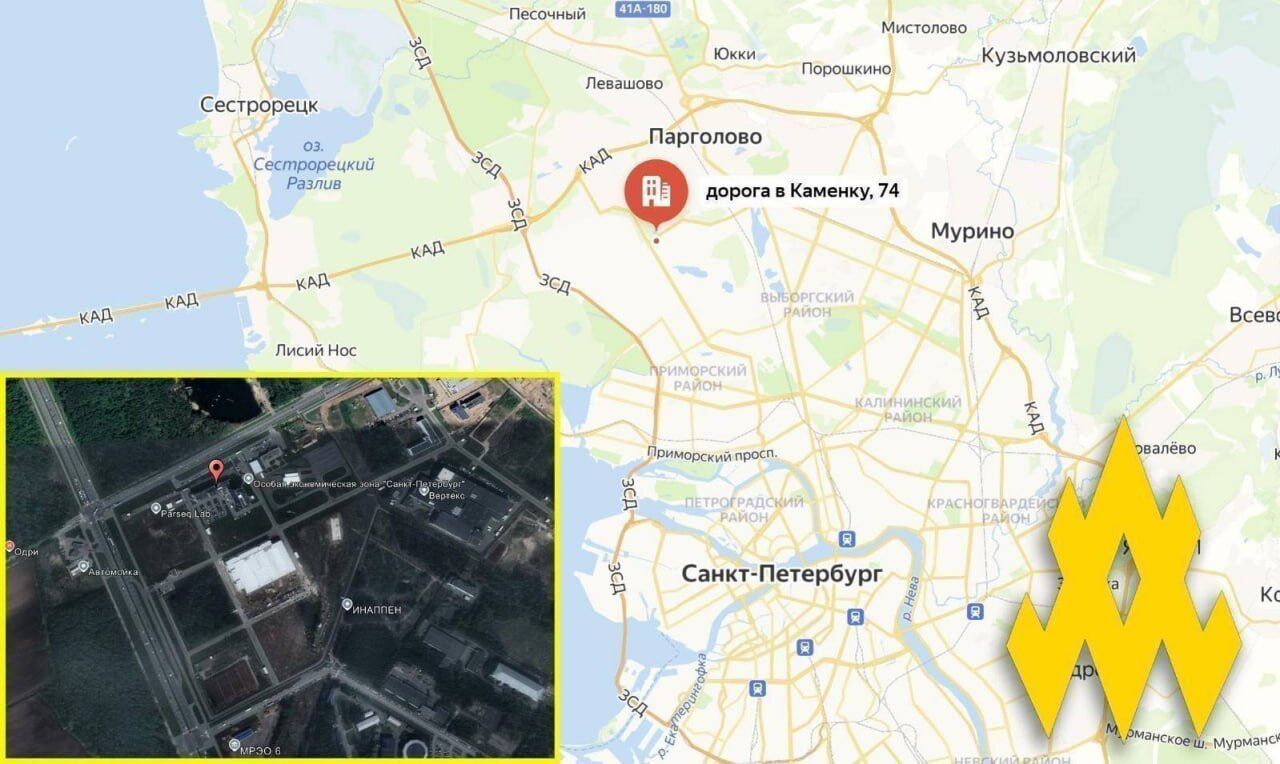 Агенти "Атеш" розвідали критичну ланку у виробництві російської авіації в Санкт-Петербурзі: що вдалося дізнатися. Фото