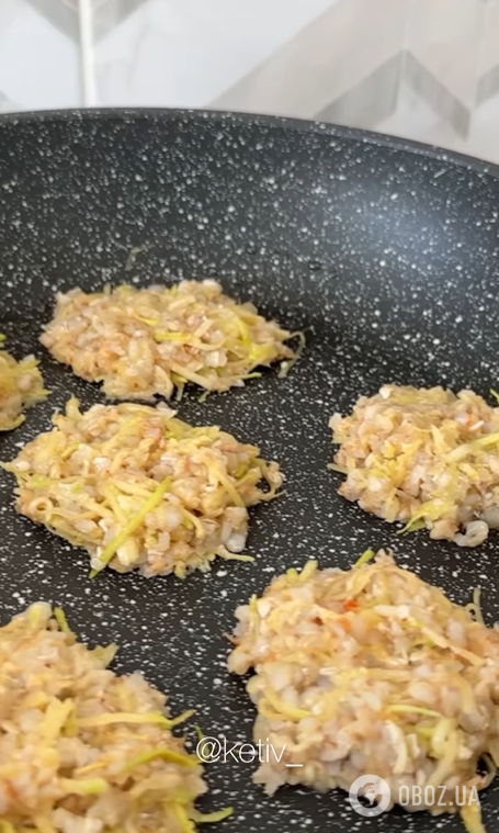 Вкусные жареные гречаники с кабачком: блюдо, которое точно понравится детям