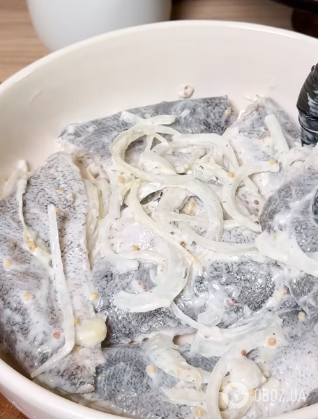 Рыба с луком