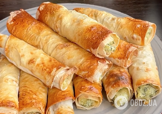 Новорічна закуска з лаваша "Факел": ділимося легким рецептом