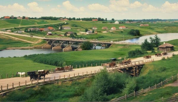 Житомир 100 лет назад: старые фото показали в цвете